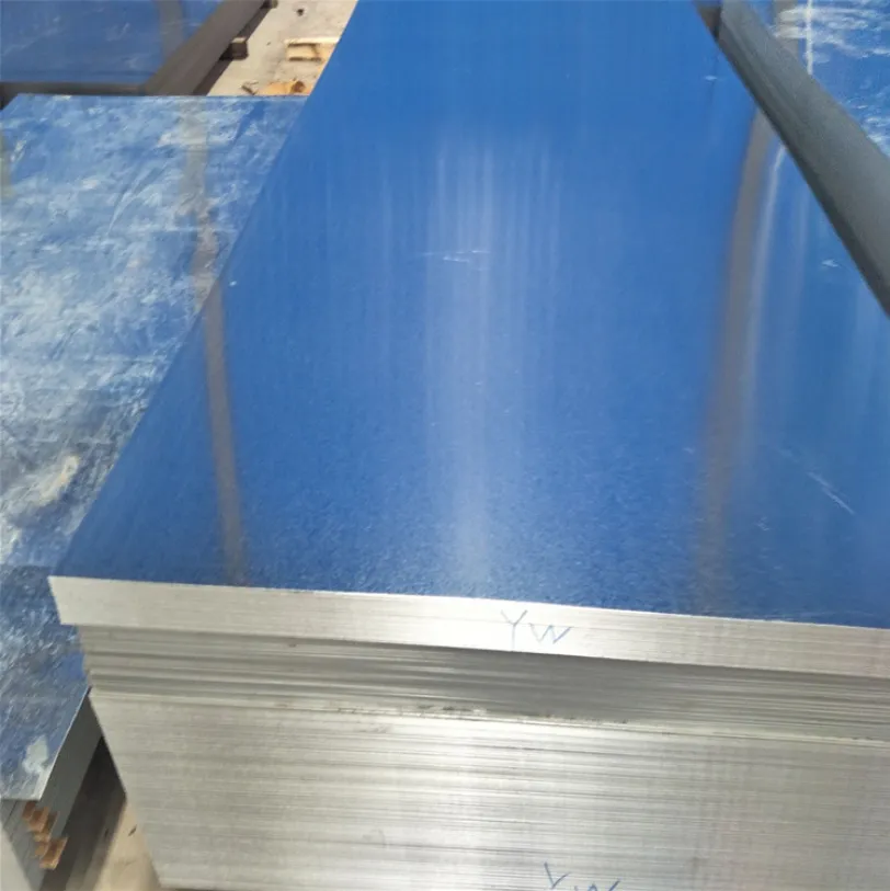 Galvanized steel plate